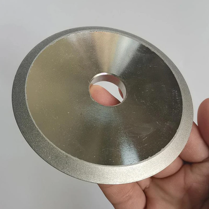 Imagem -03 - Rebolo de Diamante Bisel Duplo Ponta de Carboneto Afiar Lâmina de Serra