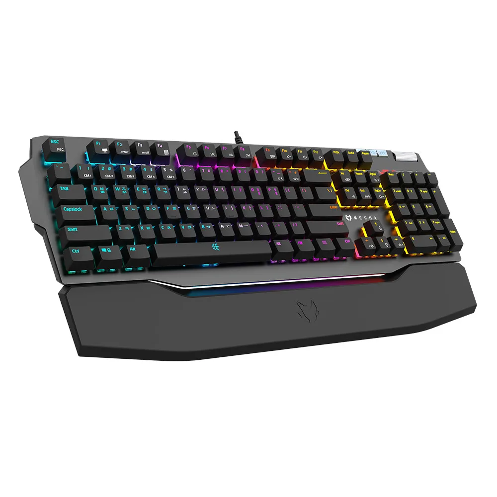 [US] MECHA ZK-1 KALE Box RGB Gaming Mechanical Keyboard Axis English Keycap