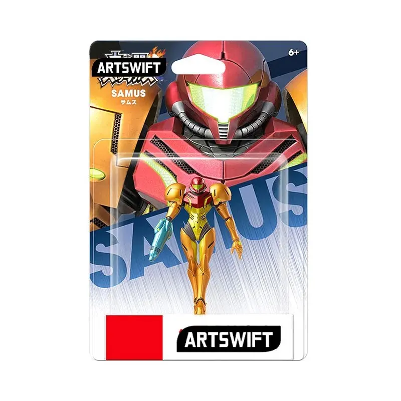 متجر ARTSWIFT-تمثال NFC أصلي لـ NS ، Samus Zero ، بدلة EMMI ، إصدار آسيا ، المنطقة الحرة ، مجموعة 2 حزمة