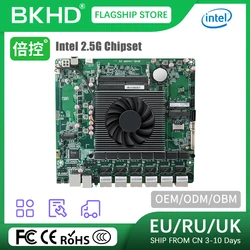 BKHD 1449NP Motherboard X86 11th Gen Intel Core i5-1135G7 6 LAN 2.5G ROS Openwrt Router Firewall VPN