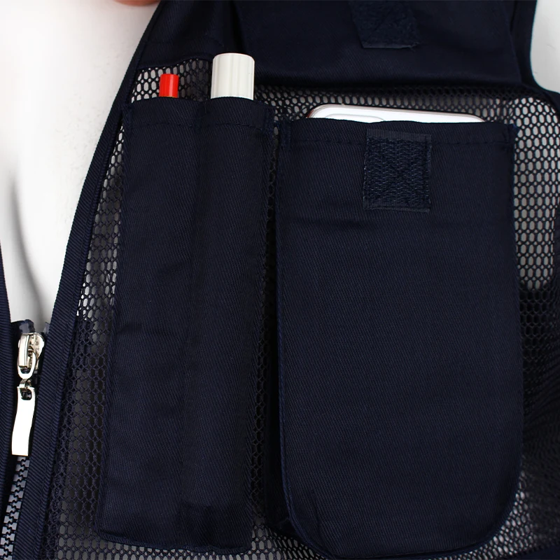 صدرية شبكية للرجال من Themworld-TC ، سترة عمل بجيب متعددة الأغراض ، الصيف ، 95-من