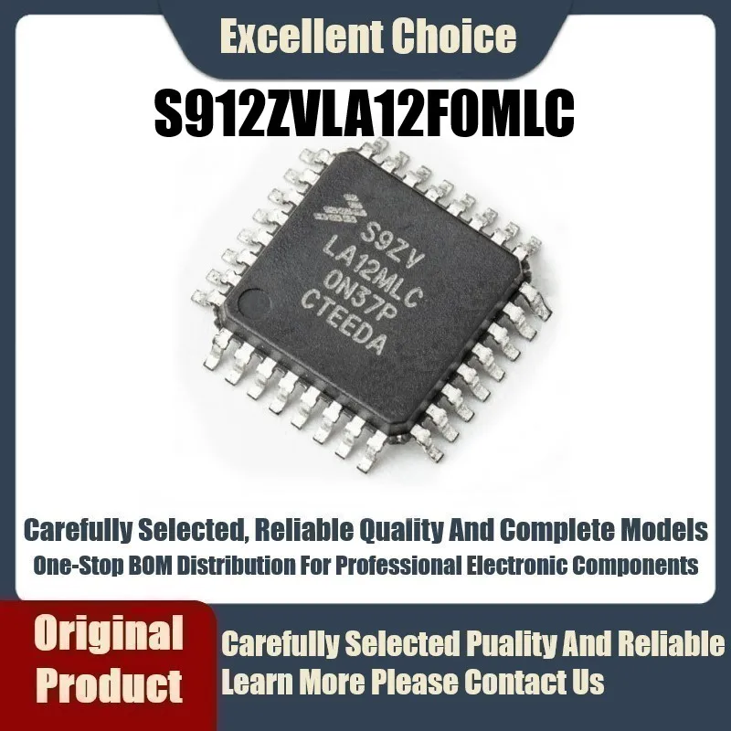 

1Pcs/Lot Original Genuine S912ZVLA12F0MLC MKW30Z160VHM4 MD71C2050NR1 Packaging LQFP-32 Microcontroller Integrated IC