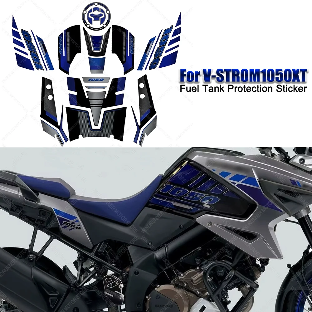 

For V-strom1050xt vstrom1050xt Motorcycle 3D fuel tank stickers Motorcycle decorative stickers