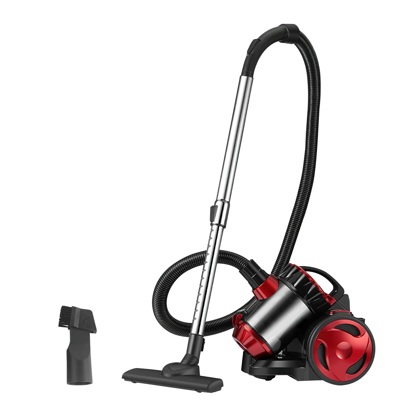 2000W Bagless Canister Vacuum Cleaner Multi-Cyclonic Filtration Corded Vacuum for Hard Floors Carpets Pet Hair 220V