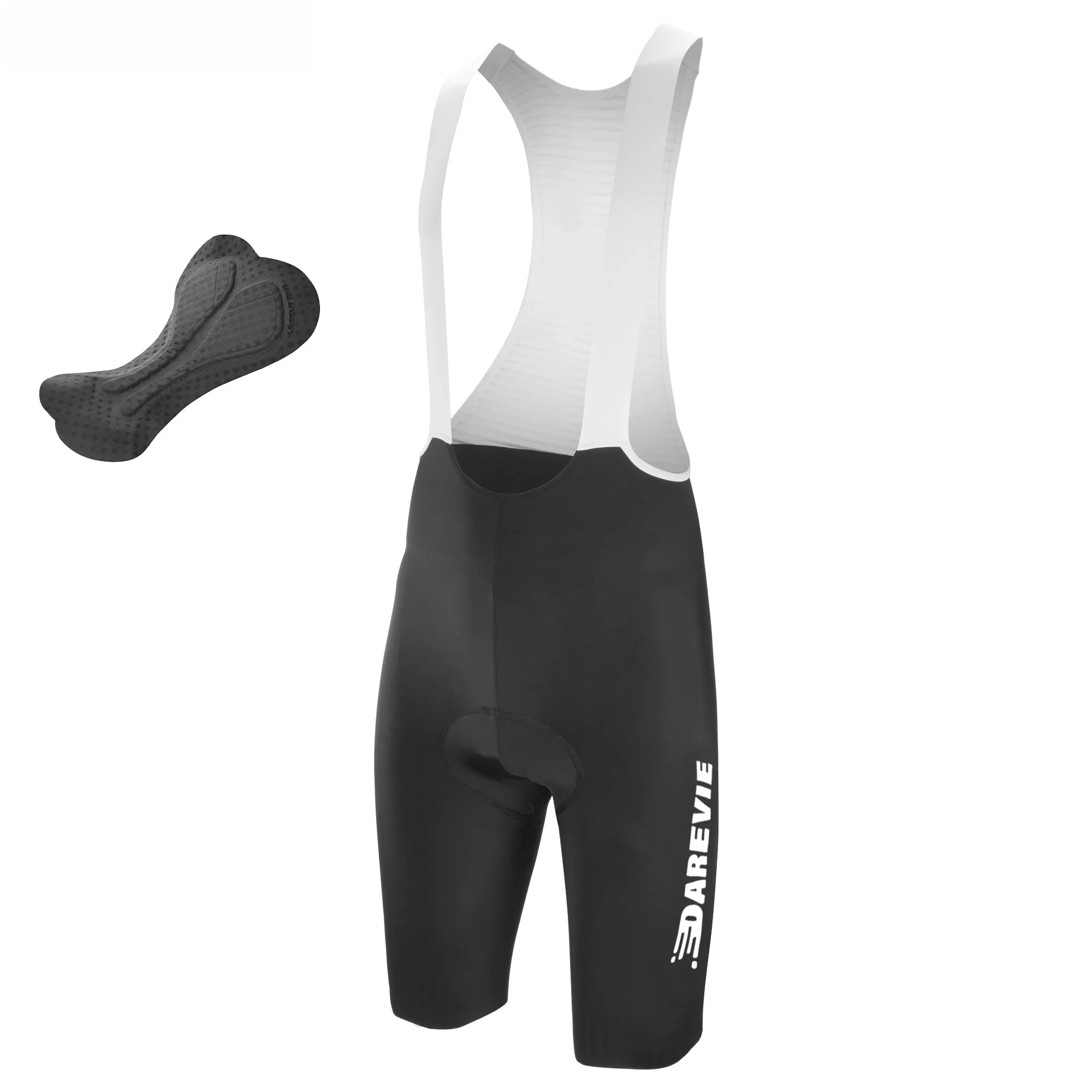 AliExpress DAREVIE Cycling Bib Shorts with Pockets Training Level 2025 Men's Cycling Shorts 4-Way Stretch Lycra Quick-Dry Cycling Shorts