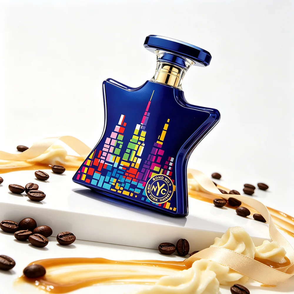 Bond No.9 New York Nights Perfume 100ml Unisex Amber Scent Jasmine Gardenia Carnation Coffee Caramel Patchouli Sandalwood Long Lasting EDP Luxury Star Bottle Gift view 4