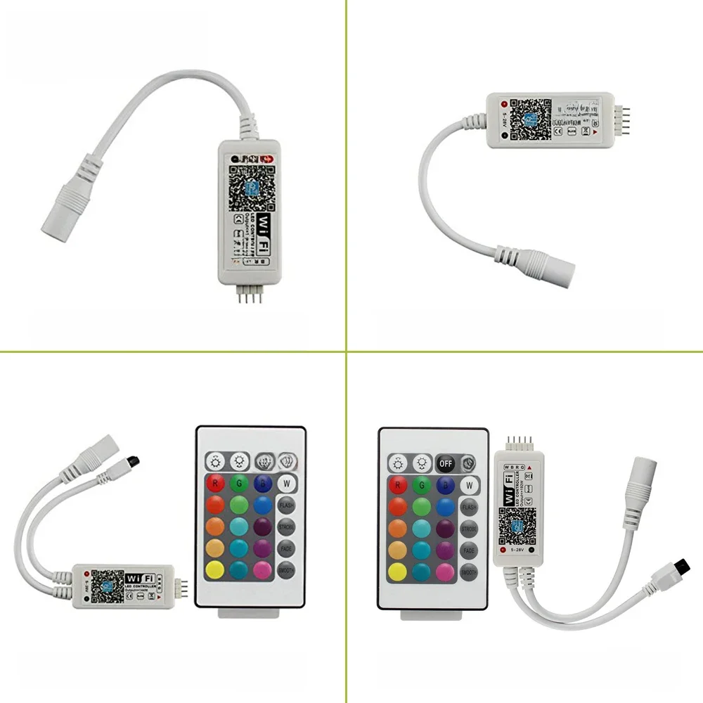 Magiczny DC12V-24V domowy Bluetooth bezprzewodowy kontroler WiFi, sterownik LED RF RGB/RGBW IR dla 5050 WS2811 WS2812B Pixel led strip — zdjęcie 2