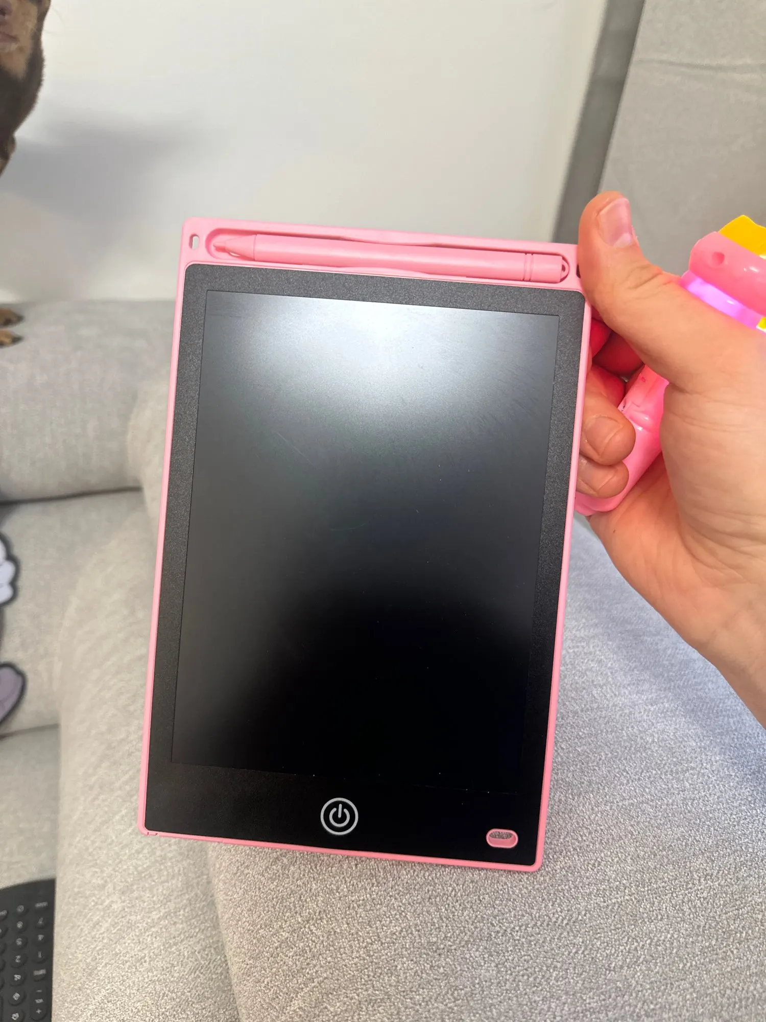 8.5" Drawing Board LCD Writing Tablet For Kids Boy Girl Montessori Educational Toys Student Magic Blackboard Birthday Xmas Gift photo review