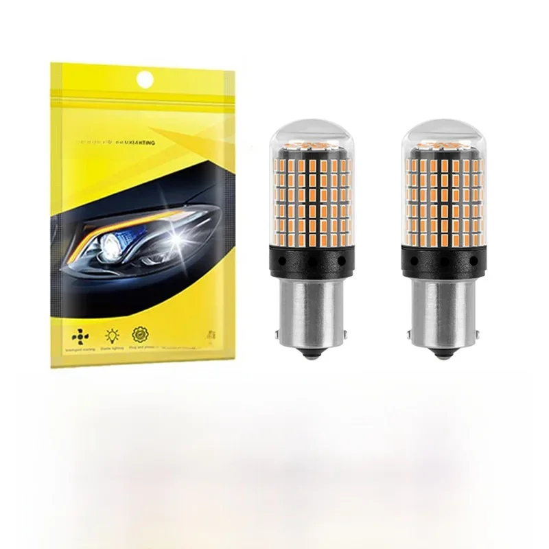 YiRui 2 pièces 12-24V clignotant BA15S P21W BAU15S PY21W 7440 W21W P21/5W 1157 BAY15D feu de recul