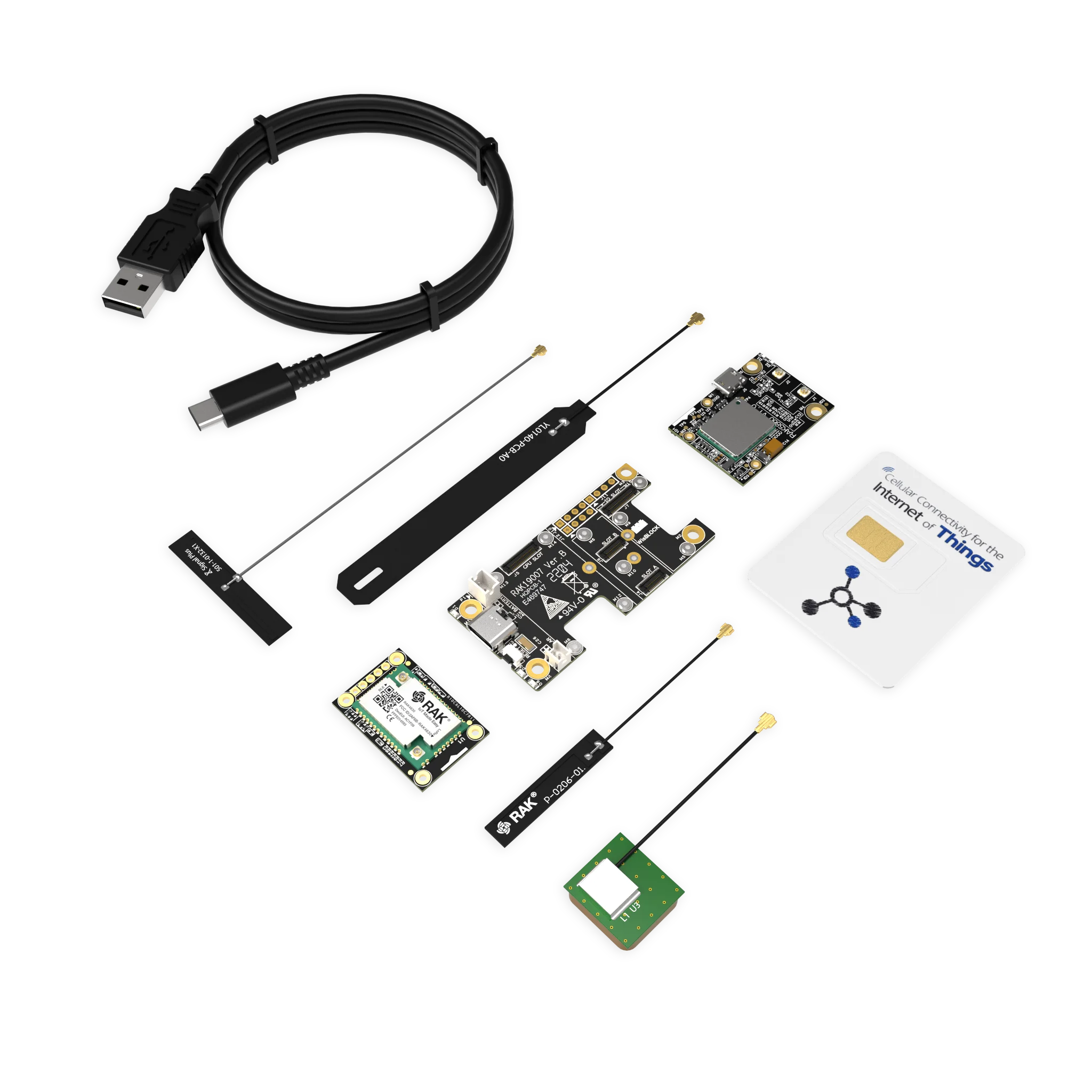Picture 3: Link.ONE - LTE-M NB-IoT LoRaWAN Device based on nRF52840, SX1262 and BG77 Arduino IDE compatible|RAK10715