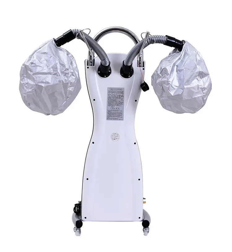 Spa usage Hot and Cold Steam Hair perm and dye heating machine Negative ION Nano Spray Hair&Scalp Steamer