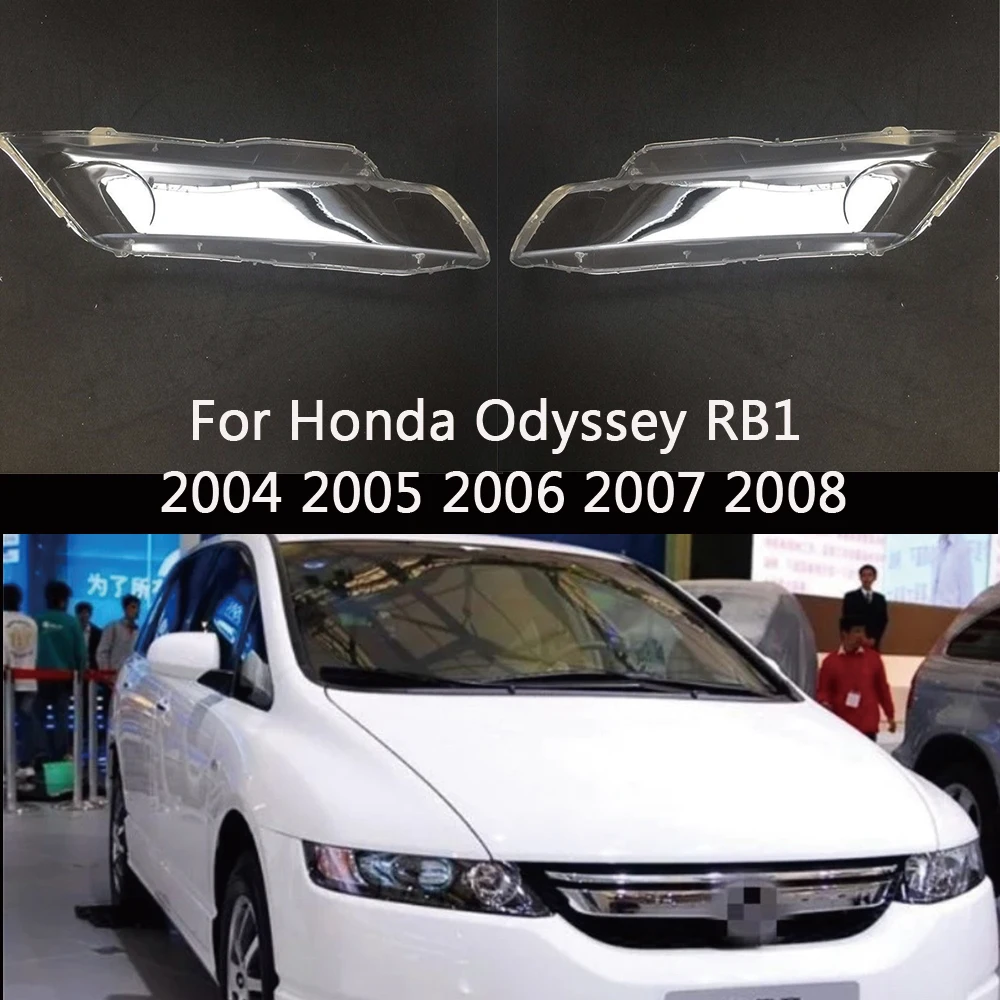 Car Headlamp Shade For Honda Odyssey RB1 2004 2005 2006 2007 2008 Headlight Glass Head Lamp Shell Lampshade Caps Lens Cover