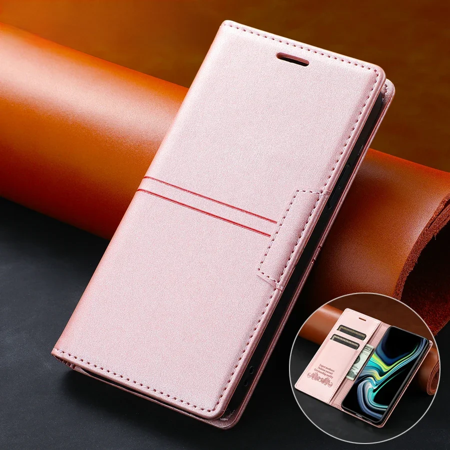 Skórzane etui z portfelem dla OPPO Find X3 Pro X2 Lite Reno 8 Lite 7Z 5 Pro A97 A96 A95 A94 A77 A74 A57 A55 Realme C25 7i Q5i Narzo 50 — zdjęcie produktu 7
