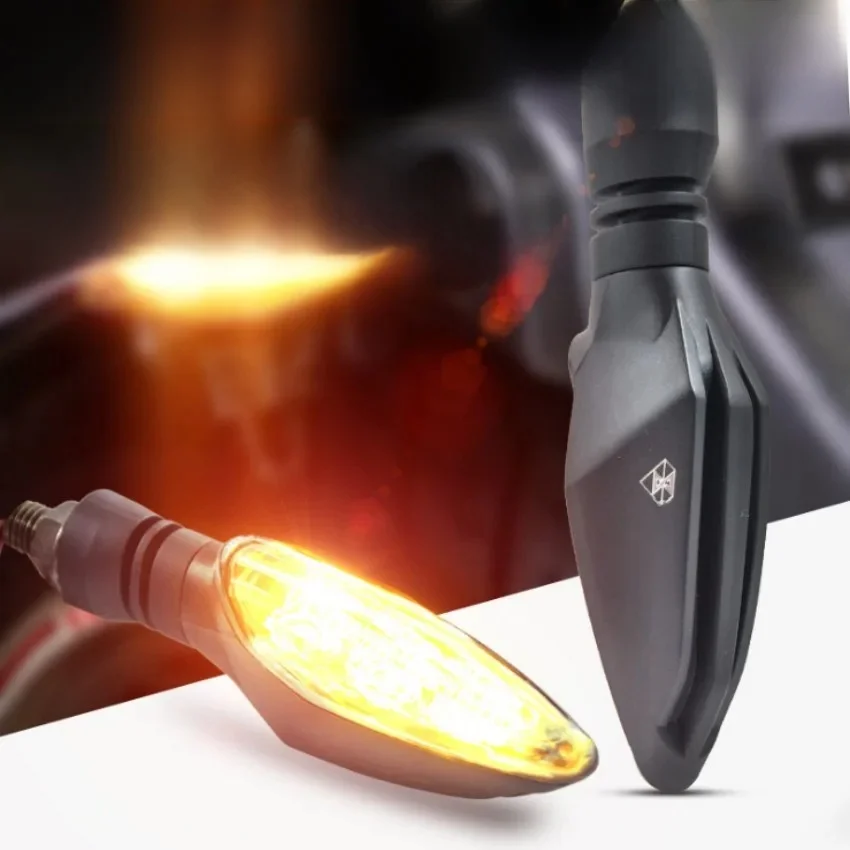Spirit Beast 2 stks/partij motorfiets gemodificeerde knipperlichten licht Super helder waterdicht LED-stuurlicht - afbeelding 2