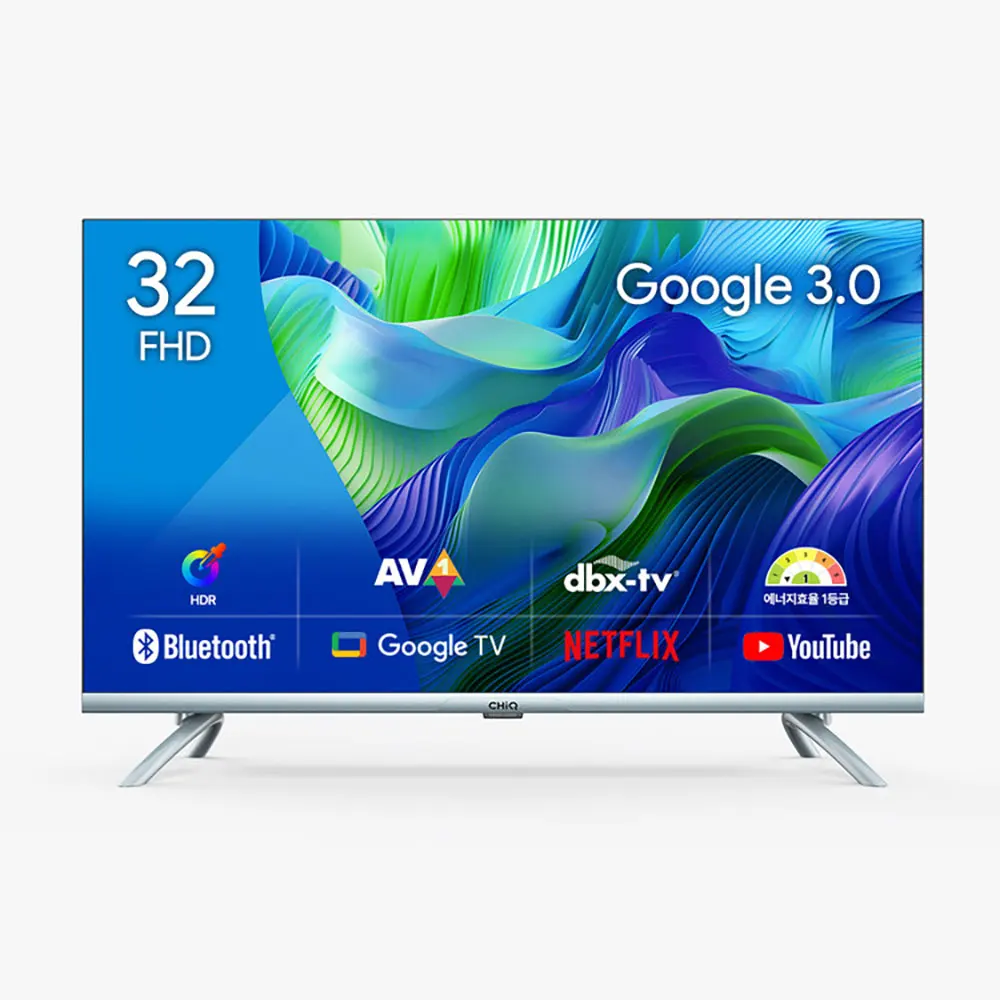 더함 스마트 32 FHD 돌비 AI 구글3.0 홈시네마 NA321FHD G7E CHIQ