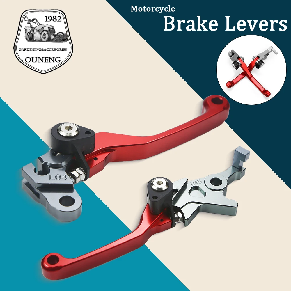 

For HONDA XR250 MOTARD 1995-2007 2006 2005 Motorcycle Accessories Dirt Pit Bike Brakes Handles Lever Pivot Brake Clutch Levers