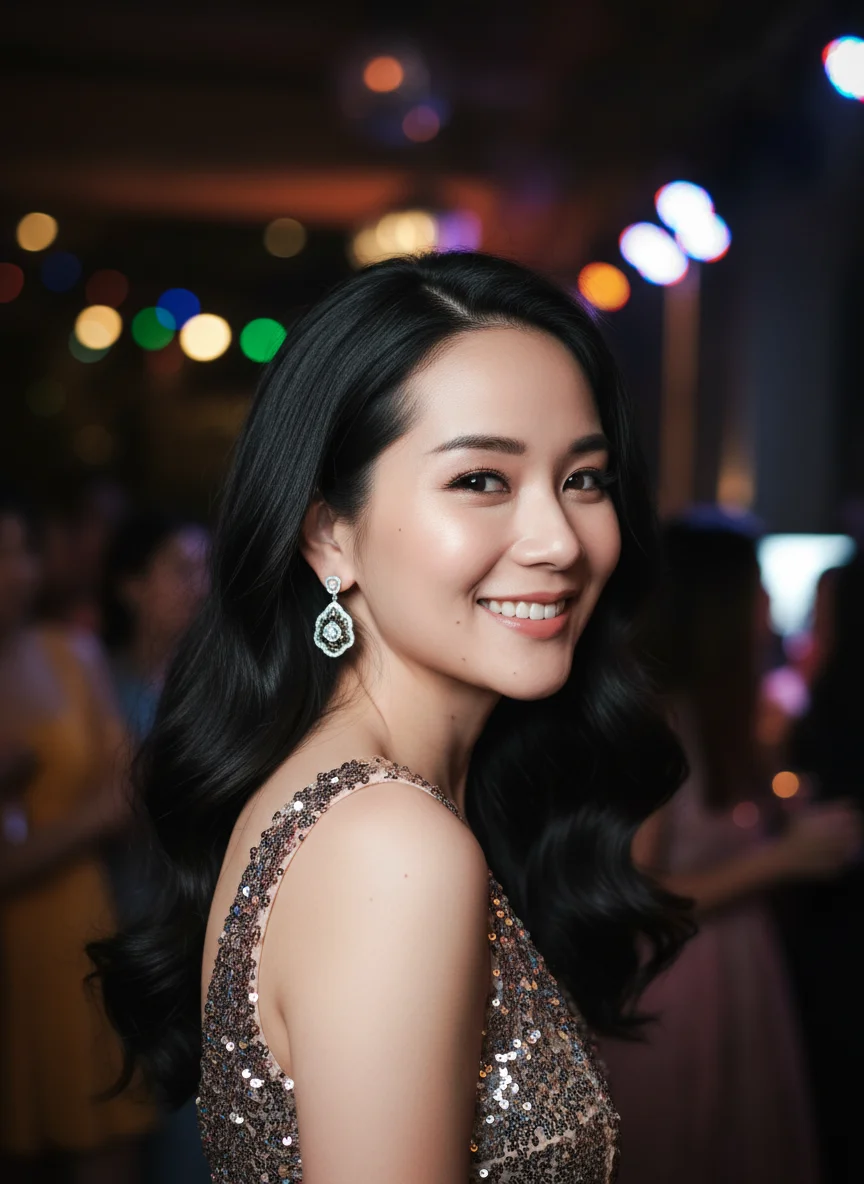 

YLMyself Dangle Drop Earrings Luxury Pave Shiny Cubic Zircon Statement Jewelry For Women Party