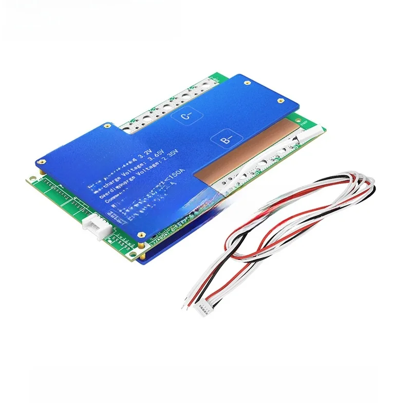 LiitoKala 4S 12V 100A/150A/200A BMS Płytka Ochronna Baterii Litowo-Żelazowo-Fosforanowej LiFePo4 z Balanserem Ładowania — zdjęcie produktu 7