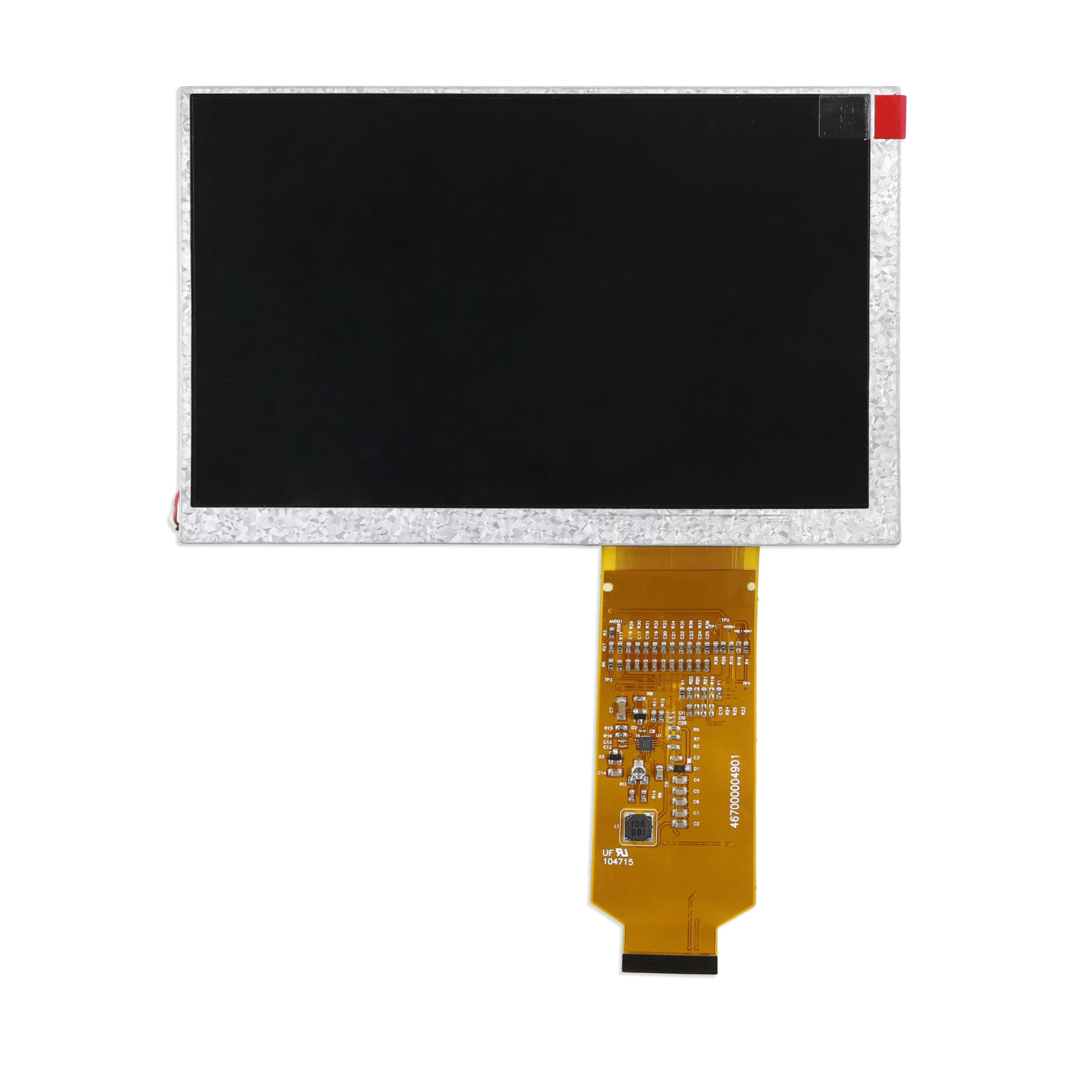 

7 Inch touch screen LW700AT9008 LCD Screen For DVD GPS Car Auto Parts Navigation 800*480 Pad Tablet