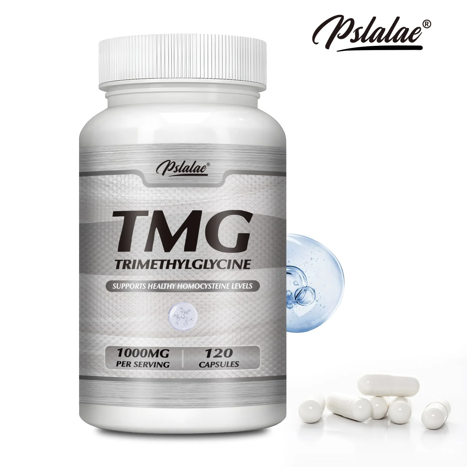 TMG Trimethylglycine Supplements - Enhances Athletic Performance and Supports Cardiovascular Health - 120 Capsules