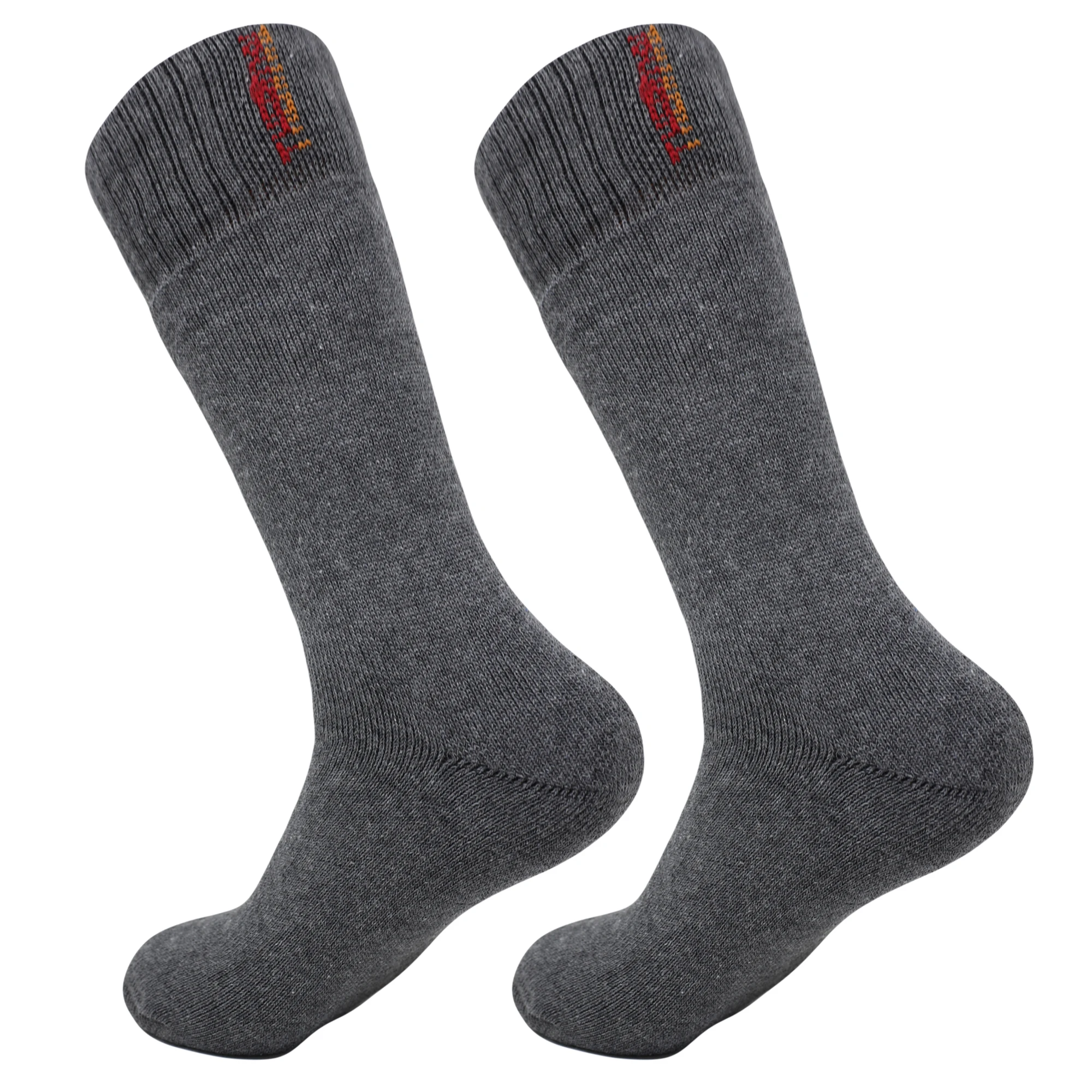Thermal Insulated Socks for Men Seamless Toe Reinforced Heel Pre-Washed and Odor Free Shoe Size 8-11.5