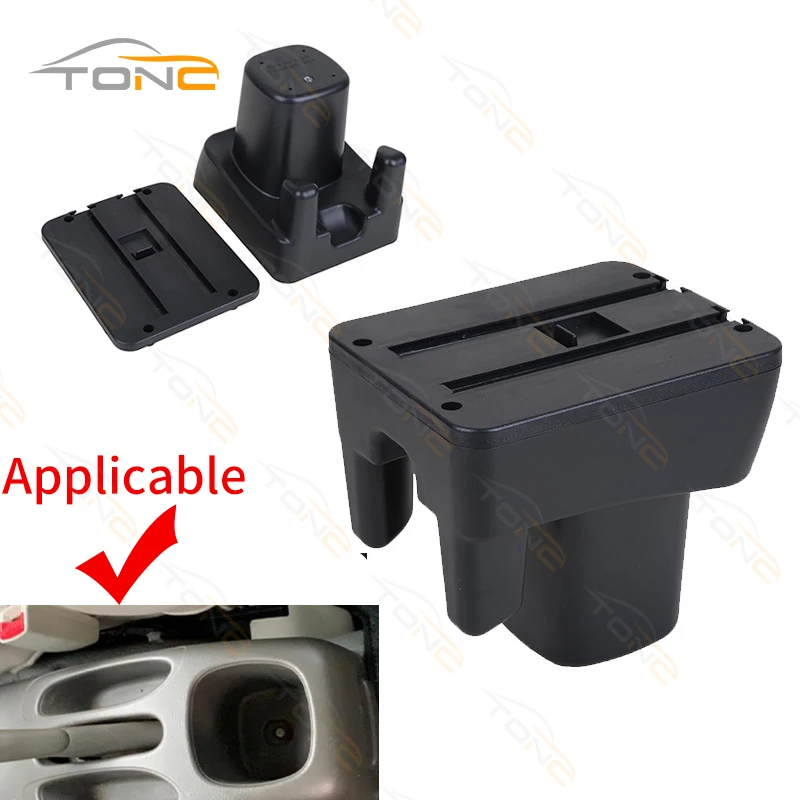 For Toyota Avanza Armrest 2009-2015 For TOYOTA AVANZA Armrest box Modification Parts Add Storage Box Car Accessories