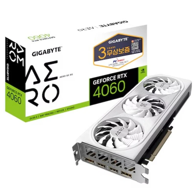 {GIGABYTE genuine store} GeForce RTX 4060 AERO OC D6 8GB * Domestic genuine, domestic shipping *