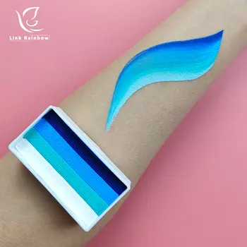 兒童專業30克彩虹分色蛋糕臉部彩繪身體彩繪化妝品,無毒、安全、易於清洗。 8 最佳銷售 彩虹臉部彩繪 - №7