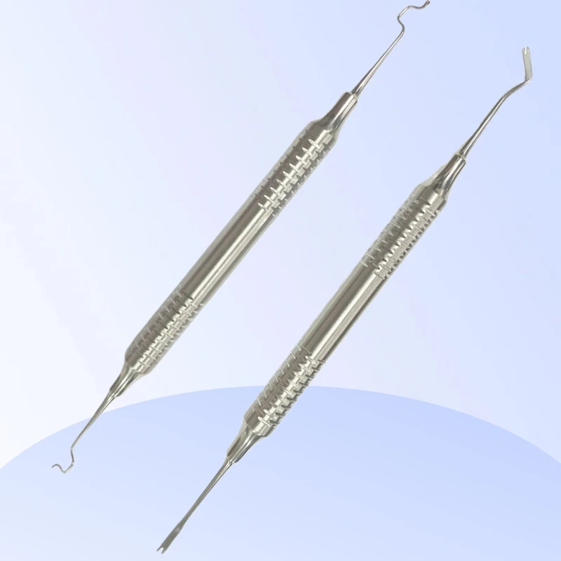 

Dental Orthodontic Elastic Ligature Tie Placer Tool Twirl-On Ligature Ring Placing Applicator Archwire Placement Dental Product