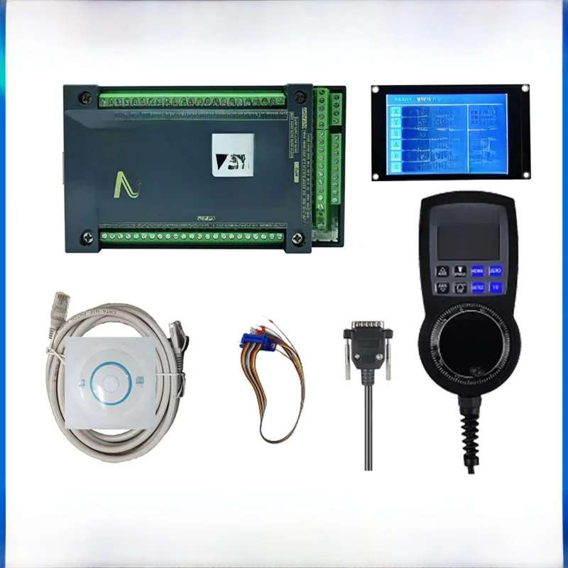4-assige Ethernet Mach3 Graveermachine Bewegingscontroller Nvmpg Digitaal Display Handwiel Extern Coördinatenscherm - afbeelding 2