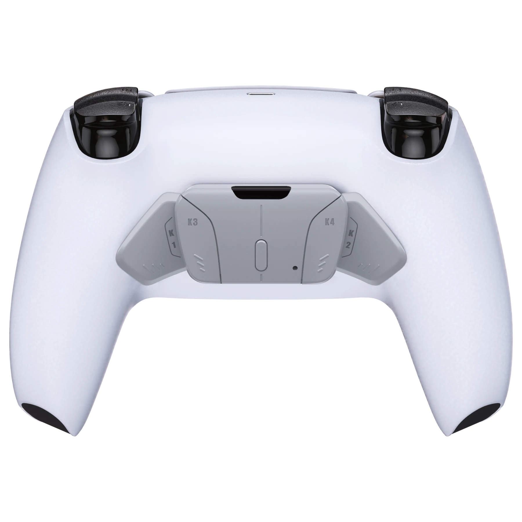 eXtremeRate Replacement Redesigned K1 K2 K3 K4 Back Buttons Housing Shell for ps5 Controller, RISE4 Remap Kit - 19 colors