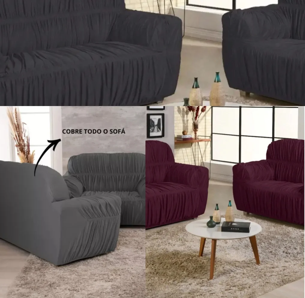 2.3 Places Elastic Sofa Cover