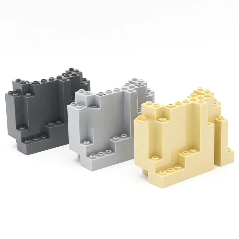 2–10 Stück MOC-Steine 6082 Rock Panel 4 x 10 x 6 rechteckige DIY-Bausteine Kinderspielzeug kompatibel mit allen Marken City Street View