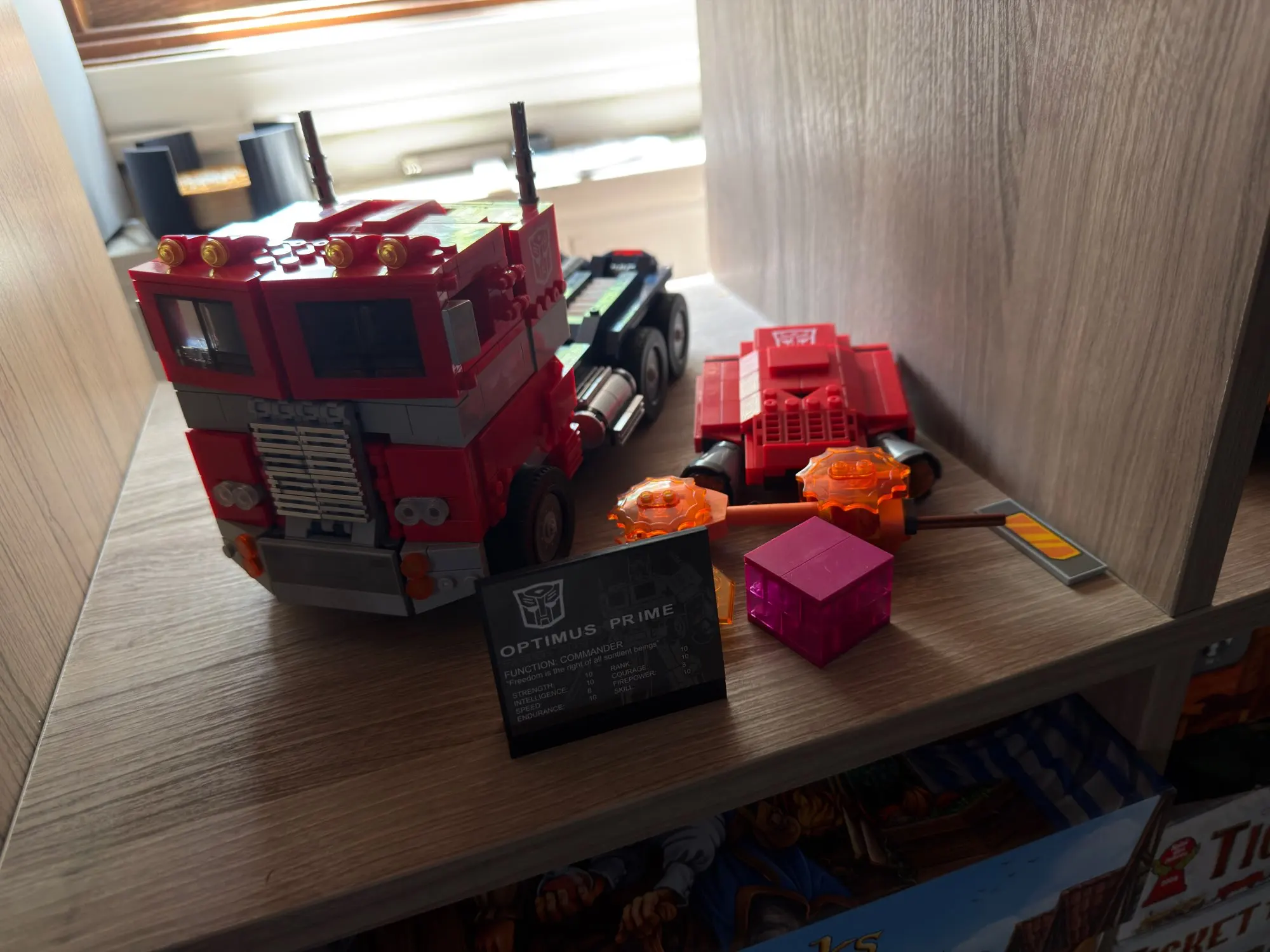 Big Promotion 1508 Pieces Truck Deformation Car Deformation Optimus Prime Movie Robot Car Building Blocks Gift photo review
