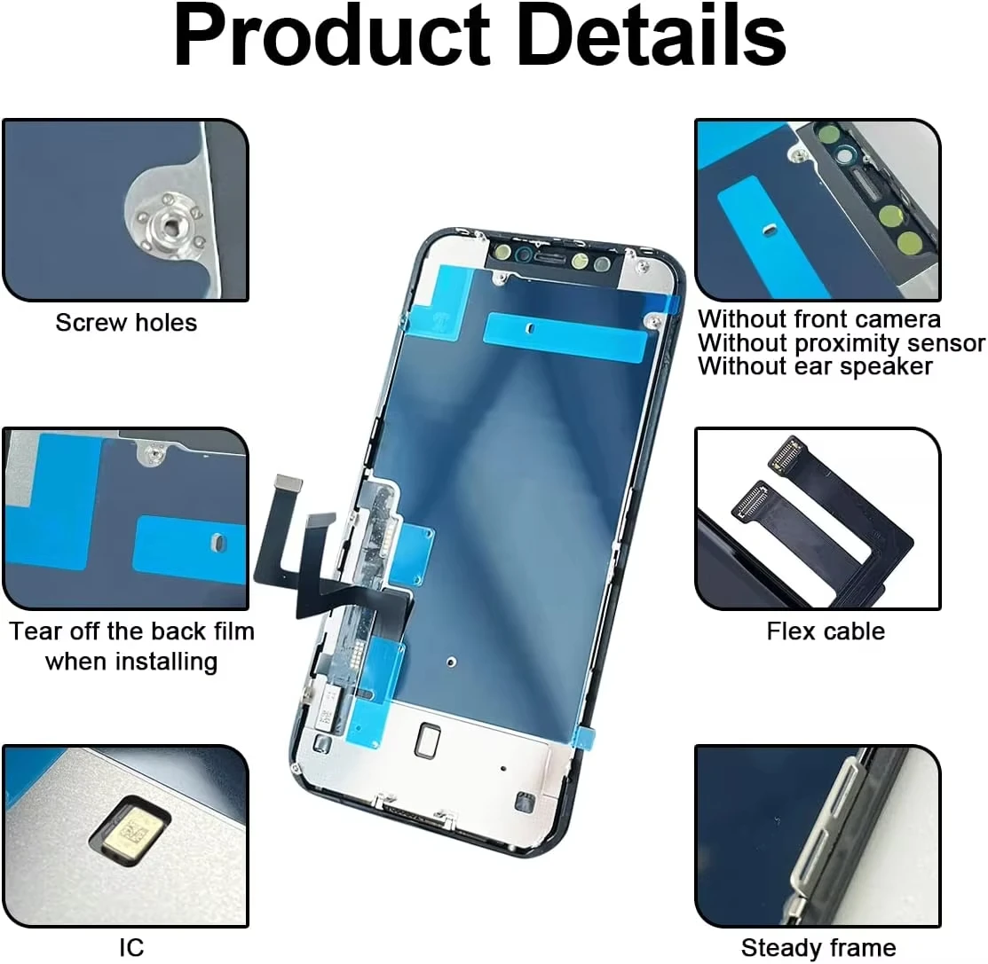 NEW Original Excellent OLED Pantalla for iphone 11 LCD Display Touch Screen Digitizer Assembly for iPhone 11 LCD Replacement