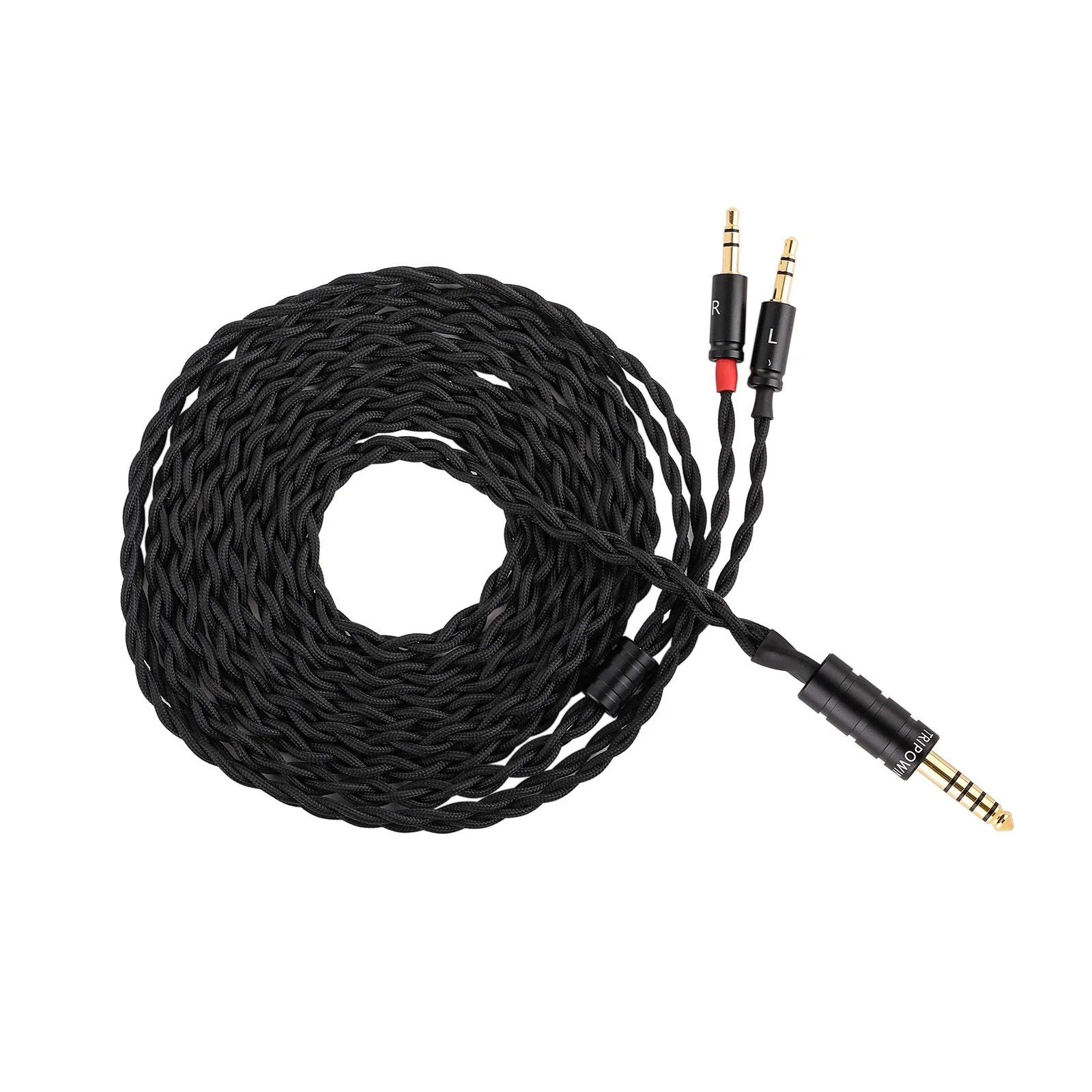 Tripowin Nova Silver Foil & Single Crystal Copper Composite Headphone Cable High-Fidelity Audio Headphone Cable 2 Meter — zdjęcie produktu 7