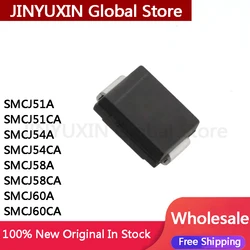 50Pcs SMCJ51A SMCJ51CA SMCJ54A SMCJ54CA SMCJ58A SMCJ58CA SMCJ60A SMCJ60CA In Stock Wholesale
