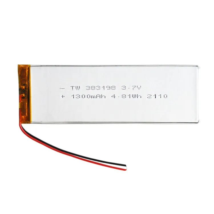 buy more will cheap KC certified lithium battery TW383198-1300mAh wireless keyboard polymer lithium battery BIS certification