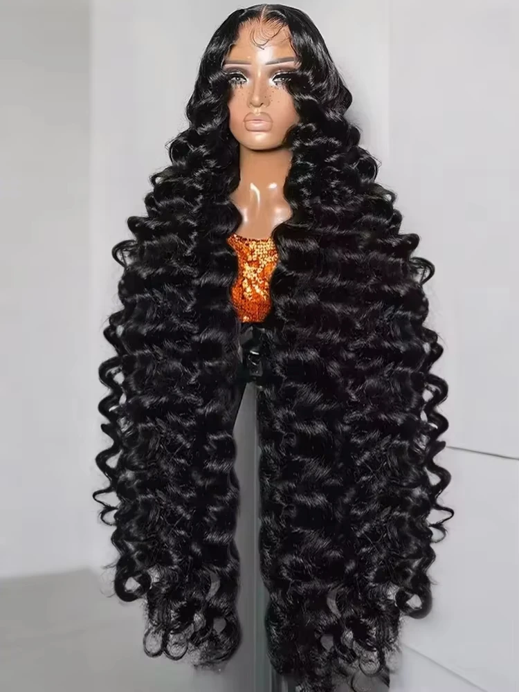 

Loose Deep Wave 13x6 HD Lace Frontal Human Hair Wigs Brazilian Curly Wigs 13x4 Human Hair Lace Front Wig Preplucked Remy Hair