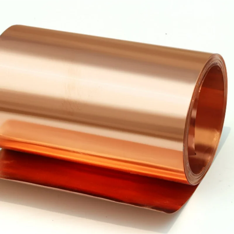 1PC 0.01/0.02/0.05/0.06/0.08/0.1/0.2/0.3/0.4/0.5/0.6/1mm x 100mm x 1000mm Thickness 99.9% Pure Copper Cu Metal Sheet Foil Plate