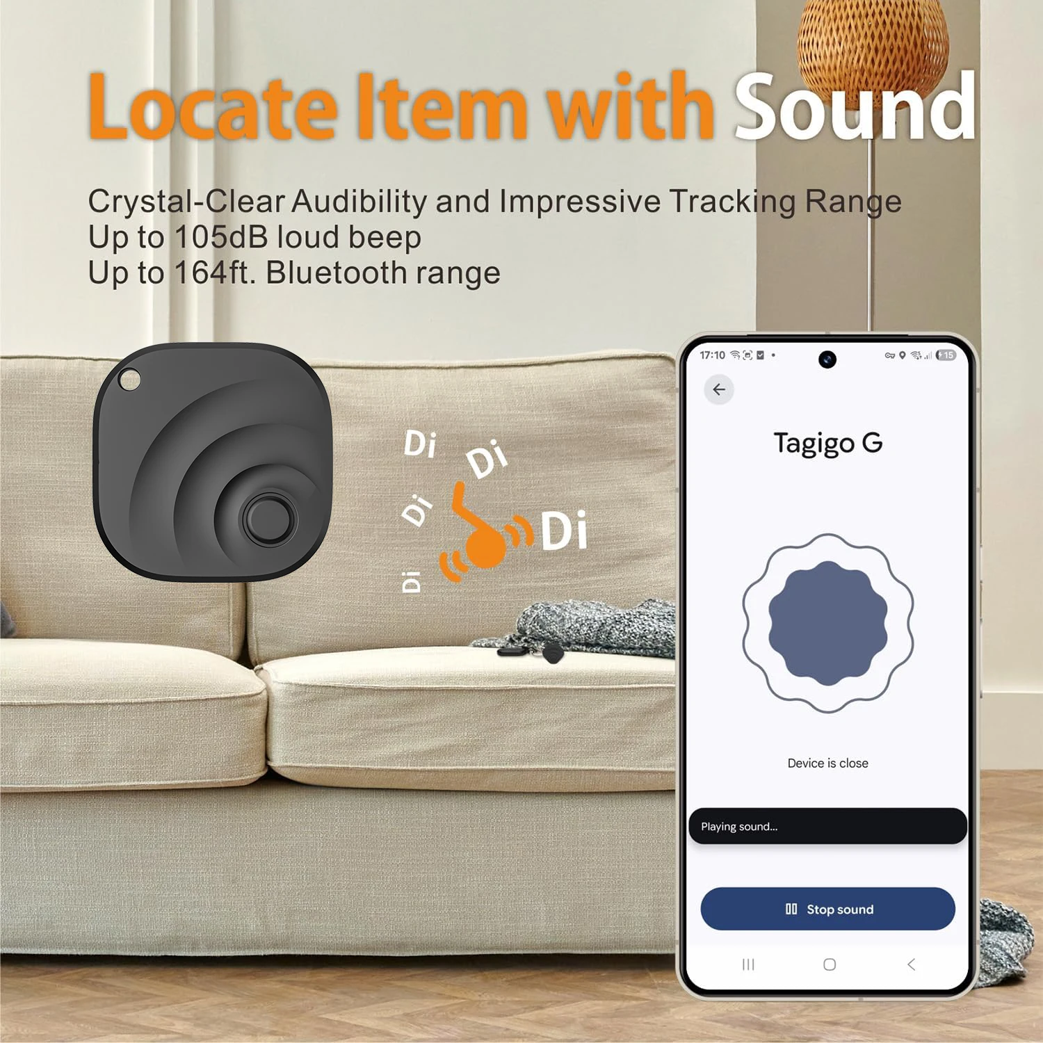 محدد موقع العناصر المحدث بنظام Android Air GPS Bluetooth لعام 2025 متوافق مع Google Find Hub لمفاتيح الأمتعة وحقيبة الظهر والسفر #2