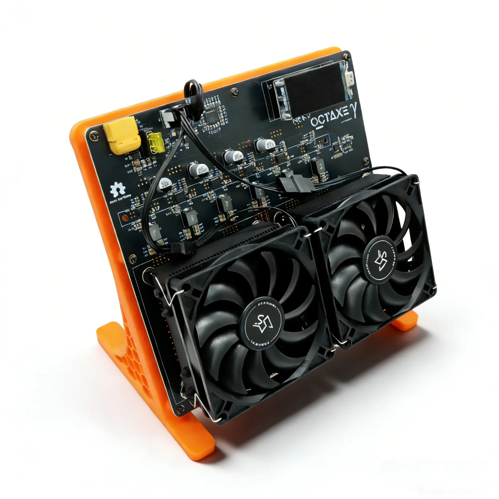 GET 5 FREE FOR BUYNG 8 PCS _ 12Th/s New Bitaxe NerdOCTAxe Rev 3.1 Dual Fans ASIC 8BM1370 Bitcoin Solo Miner