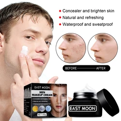 Conceal Whitening Tone-Up Cream Natural Refreshing Waterproof And Sweat-proof Concealer and Brighten Skin Men Makeup Cream