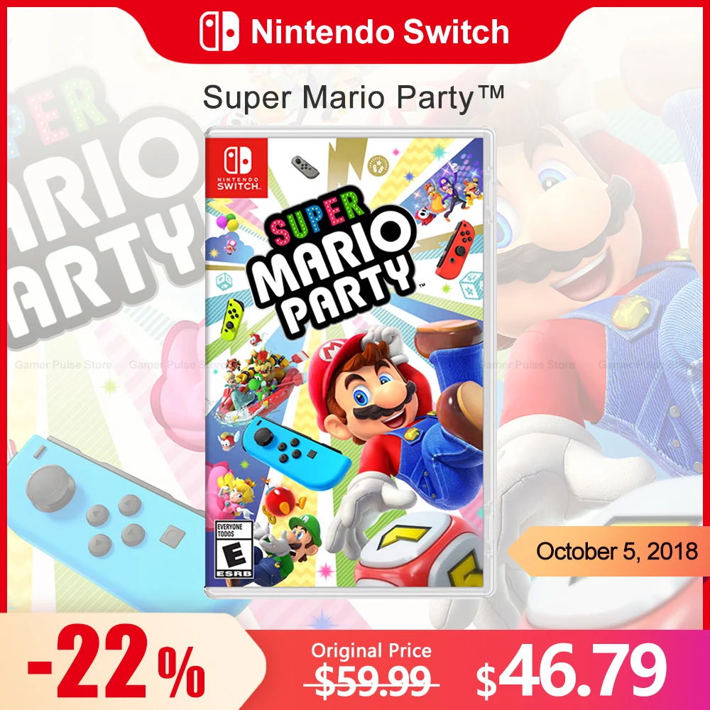 Super Mario Party Nintendo Switch Game Deals 100% Official Physical Game Card Support Multiplayer for Nintendo Switch OLED