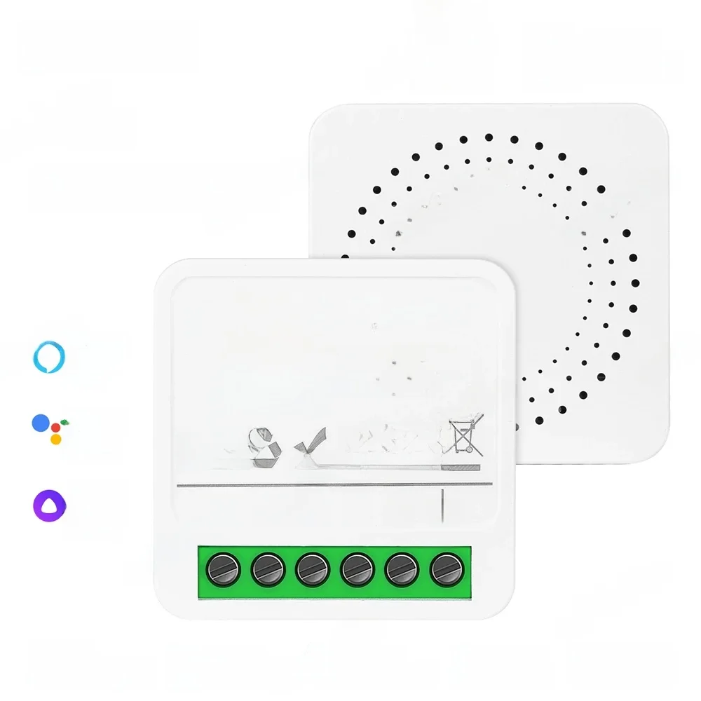 Aplikacja eWeLink Mini Zigbee3.0 inteligentny moduł przełączający obsługa 2-kierunkowego sterowania inteligentne domowe przełączniki DIY sterowanie głosem dla Alexa Google Alice — 2