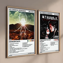 Popular Band My Chemical Romance Music Poster Album The Black Parade Cover Pictures for Room Canvas Print Art Home Wall Decor