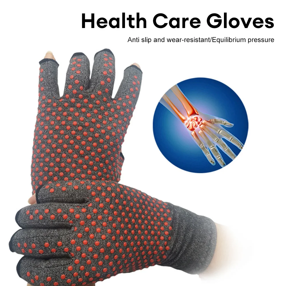 Compression Arthritis Gloves Wristband Men Women Compression Gloves Joint Pain Relief Hand Brace Pressure Gloves Wrist Support