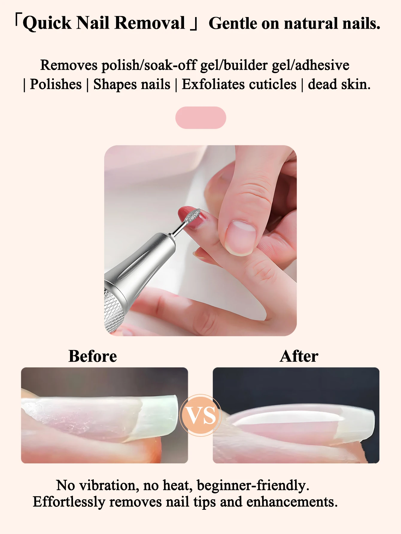 45000 دورة في الدقيقة آلة حفر الأظافر الكهربائية المحمولة ملف الأظافر قابلة للشحن مسمار ساندر ل هلام تلميع الأظافر لصالون مانيكير #3