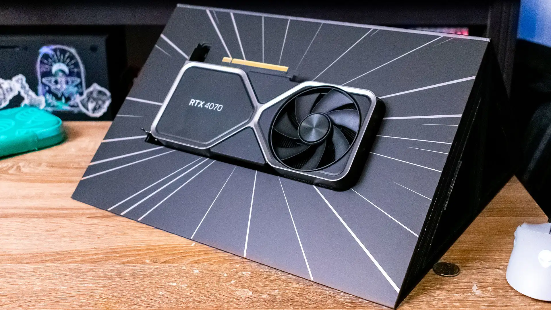 Placa gráfica NVIDIA GeForce RTX 4070 Founders Edition, 12GB, Usado