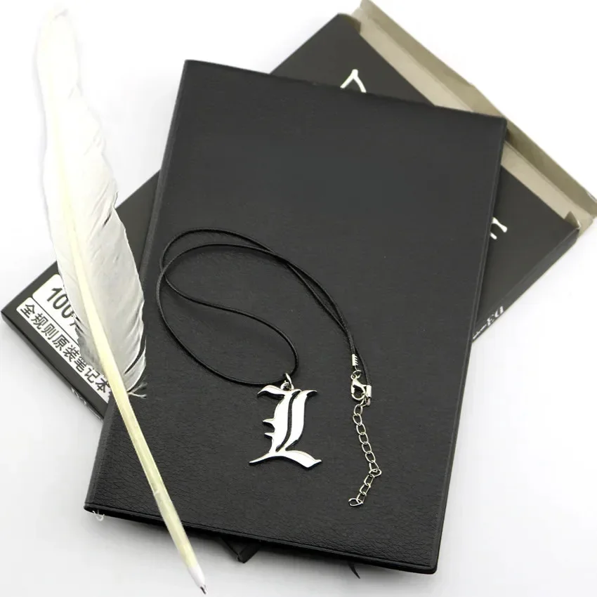 Anime Death Note Notizbuch-Set, Leder-Tagebuch, sammelbares Death Note-Notizbuch, Schule, großes Anime-Themen-Schreibtagebuch